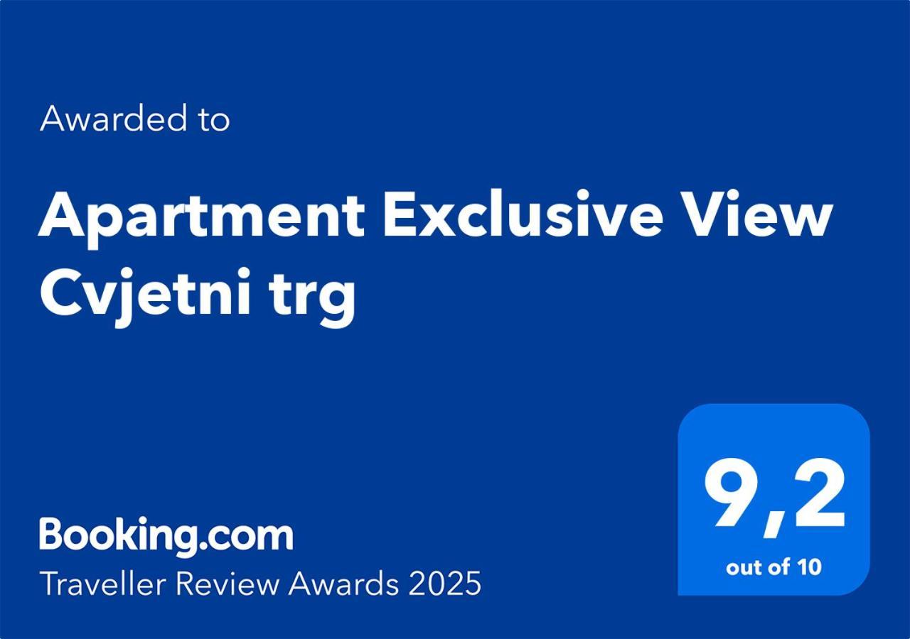 Apartment Exclusive View Cvjetni Trg Záhřeb Exteriér fotografie